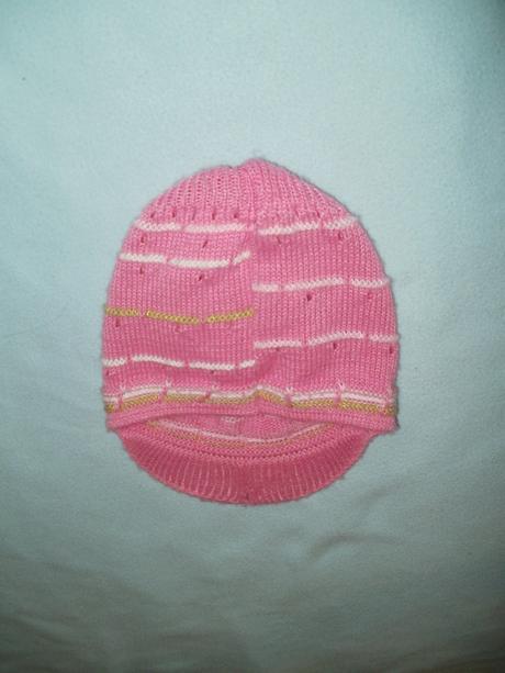 Pletená čepice s kšiltem vel. 2 roky, 86