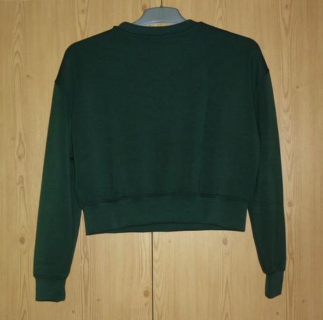 Smaragdově zelená mikina takko fashion, takko,xs