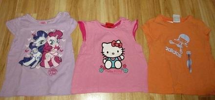 Set triček vel.86/92, adidas,86