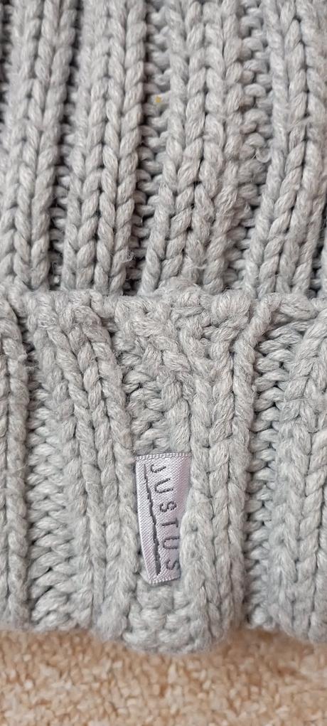 Čepice šedá zn."justus" vel."110-128",