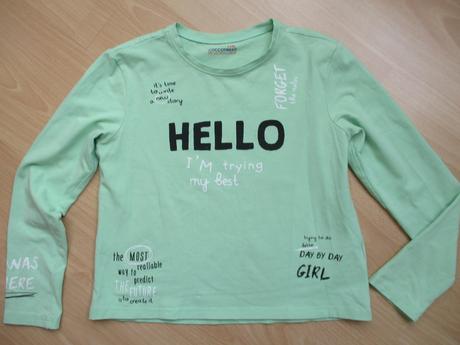 Tričko s nápisy 140/146, coccodrillo,140