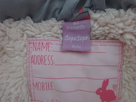 Zimní šedá bunda, vel. 80, dopodopo,80