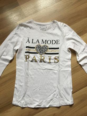 Triko dlouhý rukáv, primark,146