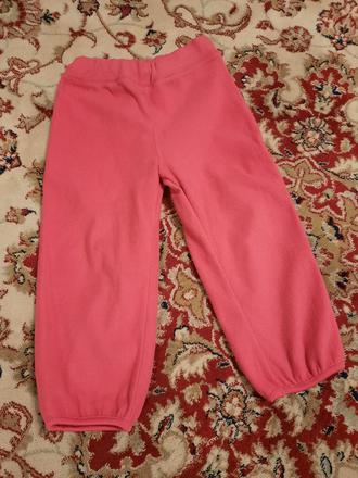 Fleecové tepláky, h&m,98