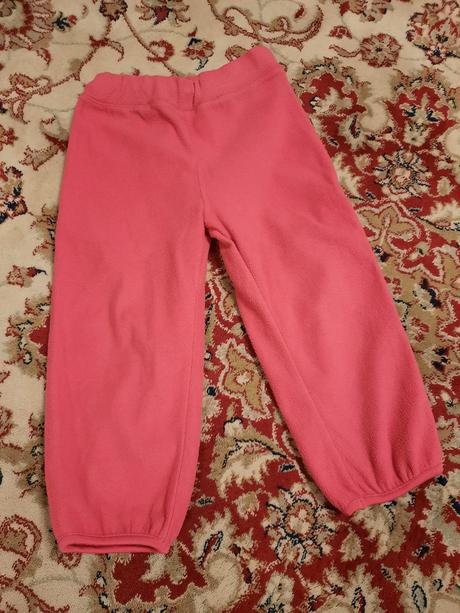 Fleecové tepláky, h&m,98