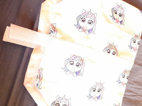 Ubrousek na svačinu pratelný s jednorožcem nový,