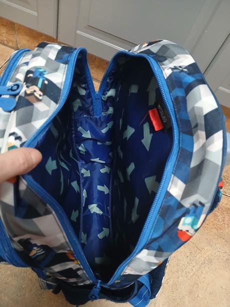 Školní batoh 1.-4. třida, topgal, minecraft, 