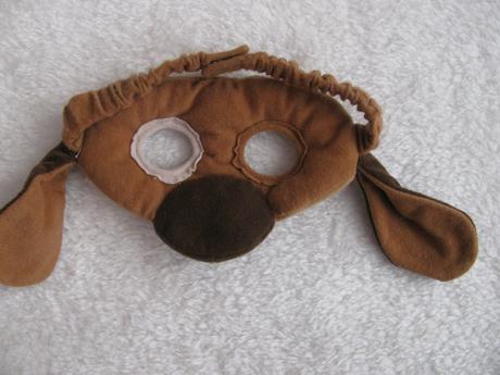 Karnevalová škraboška-maska pejska, 