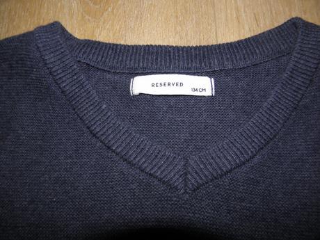 Chlapecký tenčí svetr zn. reserved vel.134, reserved,134