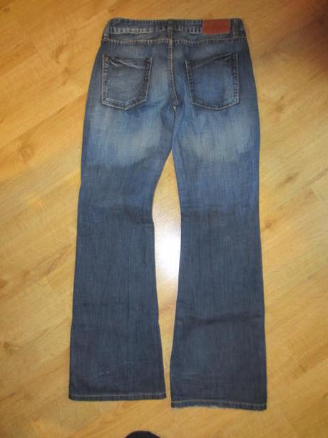 Peckovní džíny, rifle, h&m,m