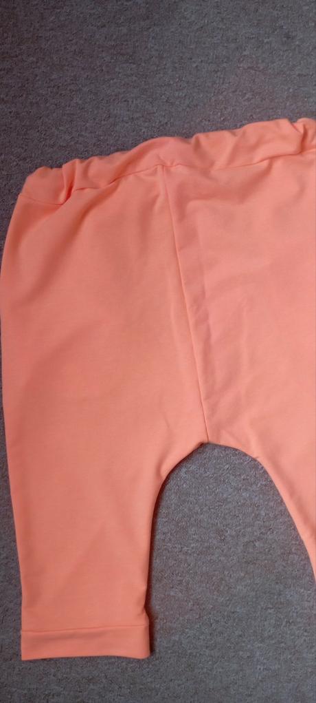 Neón oranžové baggy/nasrávačky vel."uni", 