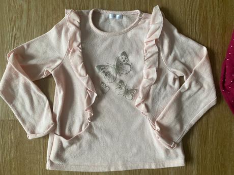 Jarní/podzimní dívčí set-trička, svetříky, sukně, dopodopo,122