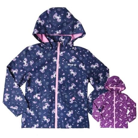 Dívčí šusťáková bunda wolf, 116