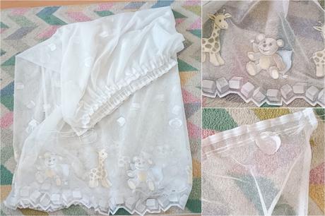 Dětská záclona se zvířátky vel.340 x 160 cm, 