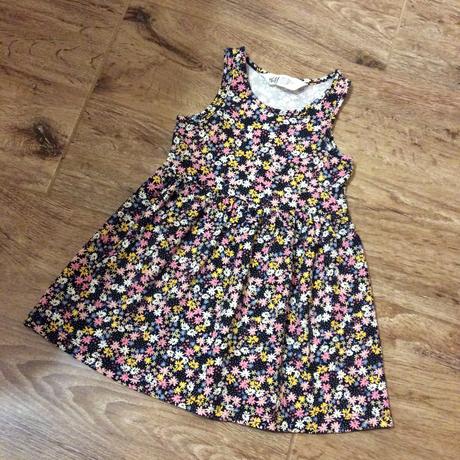 Bavlněné květinkové šaty h&m, h&m,92