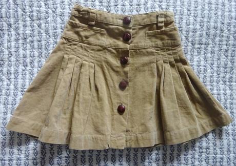 Manšestrová sukně, zara,116