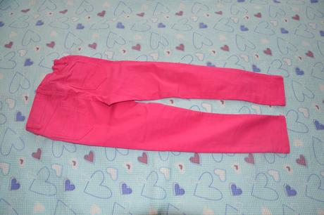 Elastické džíny rifle s regulací v pase, h&m,134