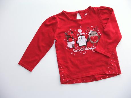 H413 dívčí červené triko vel. 86, young dimension, 86