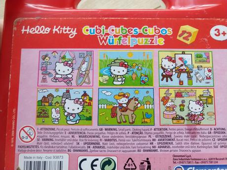 Kostky hello kitty, 