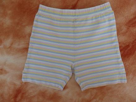 Pruhované elastické kraťásky, adams,104