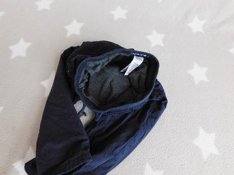 Vyteplené kalhoty next vel.86/92, next,92