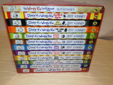 Diary of wimpy kid collection 12 books,