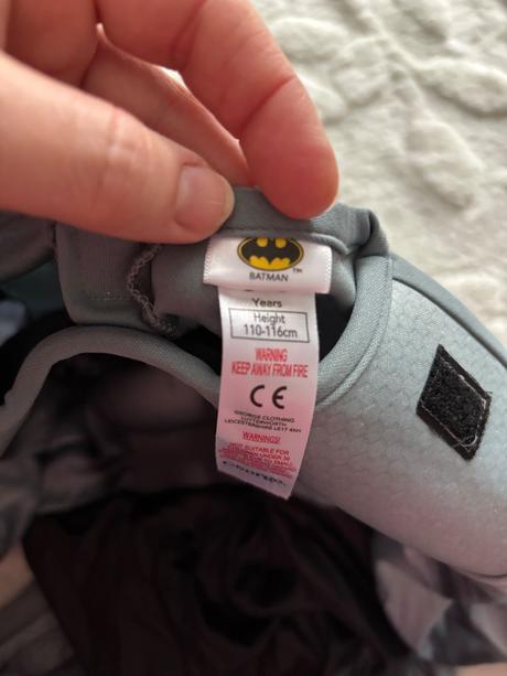 An26/ kostým batman - v.5/6 let, 