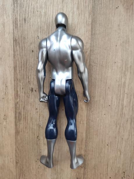 Spiderman armored silver titan hero figurka 30 cm, 