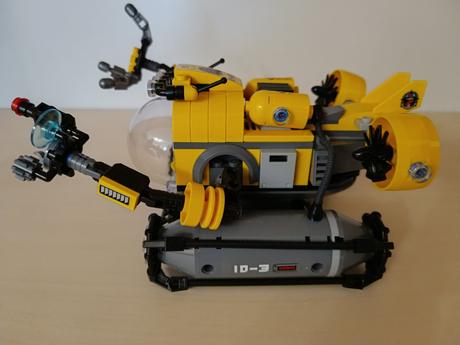 Lego city 60092 hlubinná ponorka,