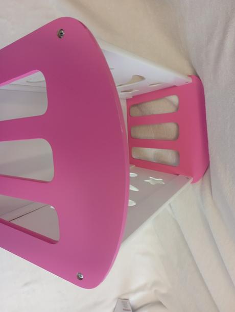 Dřevěná kolébka pro panenky my beautiful dollsroom,