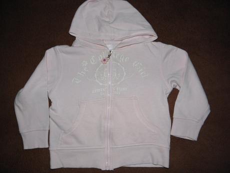 Růžová mikina vel.98, 98