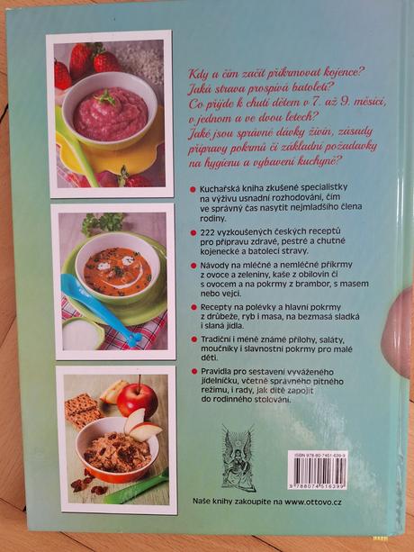 Kuchařka (vaříme pro kojence a batolata), 
