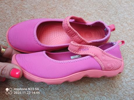 Baleríny zn."crocs" vel."20,5cm", crocs