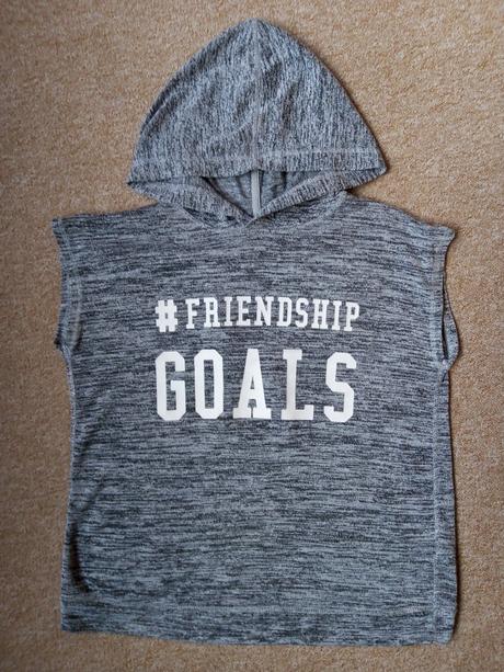 Vesta s kapucí zn."h&m" vel."146-152", h&m,152