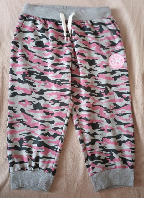 Dívčí kraťasy 3/4 růžový maskáč lewro, lewro,164