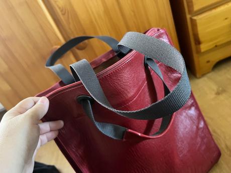 Krásná kožená taška mandarina duck,