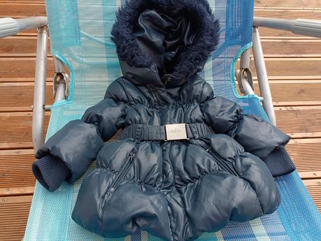 Péřová bunda/kabátek, benetton,74