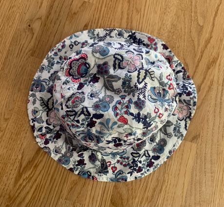 Klobouk & klobouček kytky vel. 86/98, 86