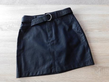 Kožená sukně terranova vel.xl, terranova,xl