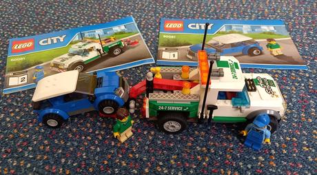 Lego city 60081 - odtahový pick-up.,