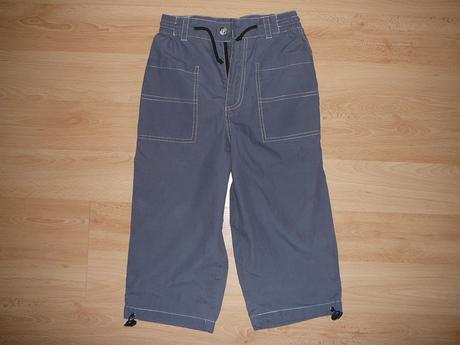 Kalhoty/pláťáky - top stav, 116