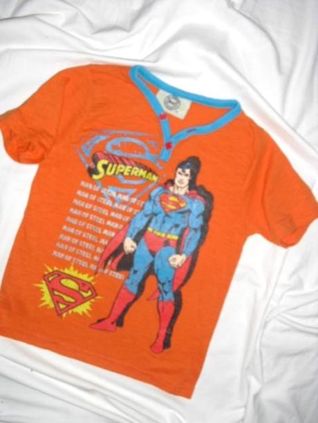 Super oranžové tričko pro milovníky supermana, 104