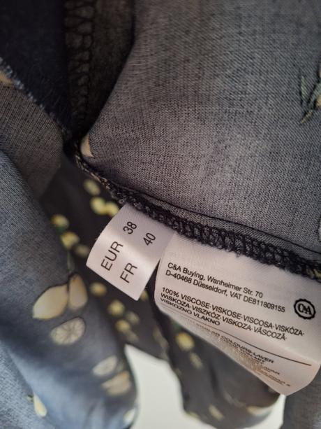 Šaty top vel. 38 / m / l, c&a,m