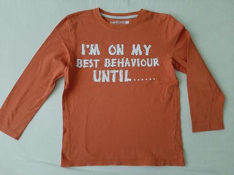 Tričko s dlouhým rukávem vel. 140, cherokee,140