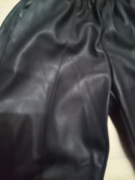 Koženkové kalhoty bershka xs, bershka,xs