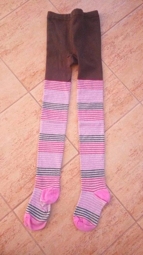 Punčocháče proužkované pro holky, vel. 7-9 let, gap,128