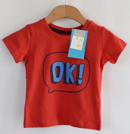 Tričko vel. 9 - 12m, primark,80