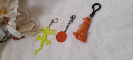 Přívěsek na klíče basketbalový míč,