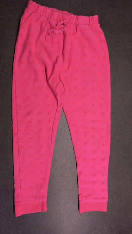 Dívčí tepláčky baggy pro hubeňoury, 110