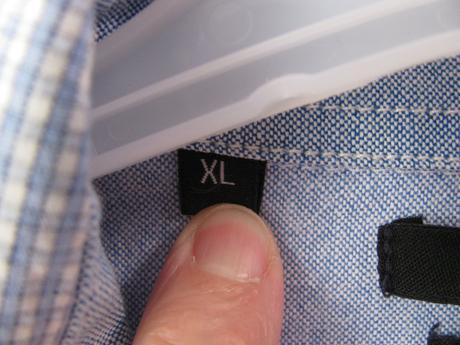 Pánská společenská sv.modrá bavlněná košile, xl